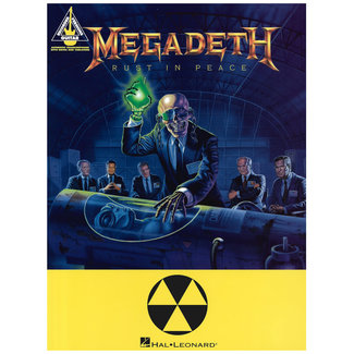 Hal Leonard Megadeth Rust in Peace Guitar Tab Book