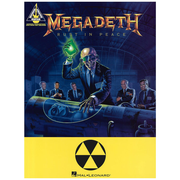 Hal Leonard Megadeth Rust in Peace Guitar Tab Book