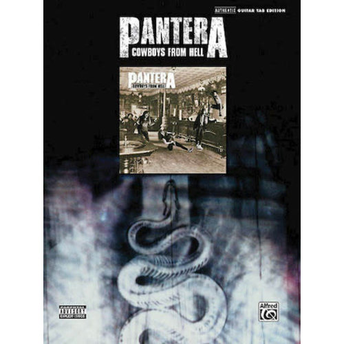 Hal Leonard Pantera Cowboys from Hell Guitar Tab Book