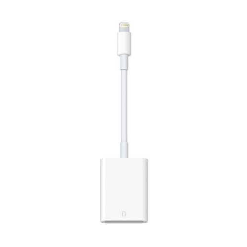 Apple Apple Lightning to SD Card Camera Reader White