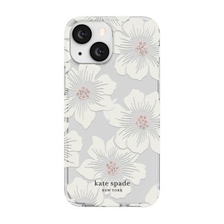 Kate Spade Kate Spade Protective Hardshell Case Hollyhoc Floral for iPhone 13 mini/12 mini