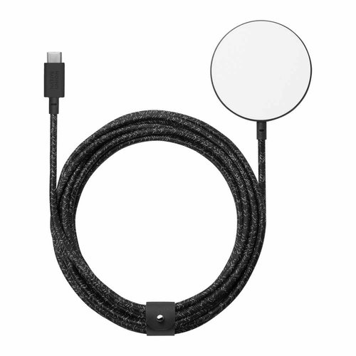 CLEARANCE* Native Union Snap Magnetic Wireless Charger Cable 15W 10ft MagSafe Compatible Cosmos