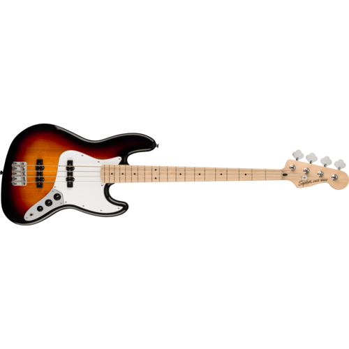 Fender Fender Affinity Series™ Jazz Bass® Maple Fingerboard White Pickguard 3-Color Sunburst