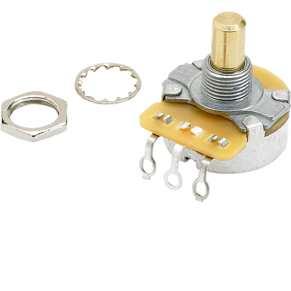 Fender PURE VINTAGE 250K SOLID SHAFT POTENTIOMETER (VOLUME OR TONE)