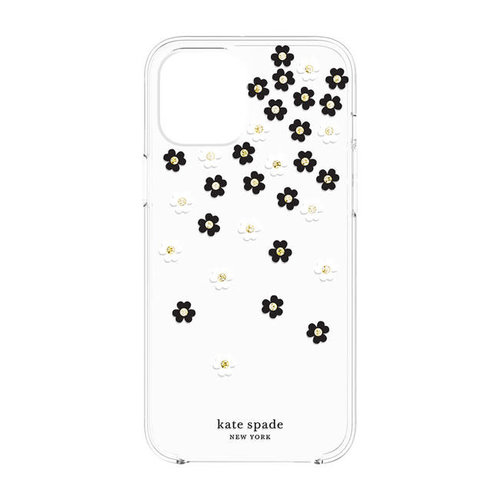 Kate Spade Kate Spade Protective Hardshell Case Scattered Flowers for iPhone 12/12 Pro