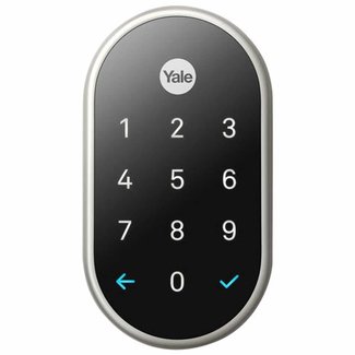 Google Google Yale Lock Smart Home Lock Satin Nickel