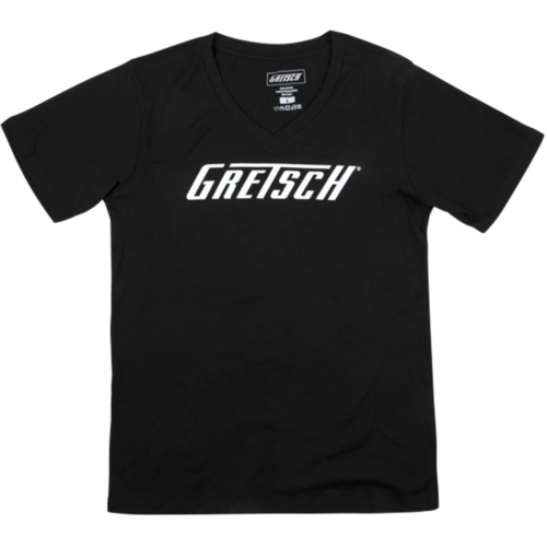 Gretsch Gretsch Logo Ladies T-Shirt Black