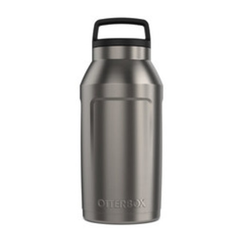 Otterbox Otterbox Elevation 64 OZ Growler with Screw Lid Silver Panther