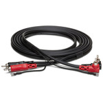 Hosa Hosa Stereo Interconnect Dual RCA with Ground Wire 1m