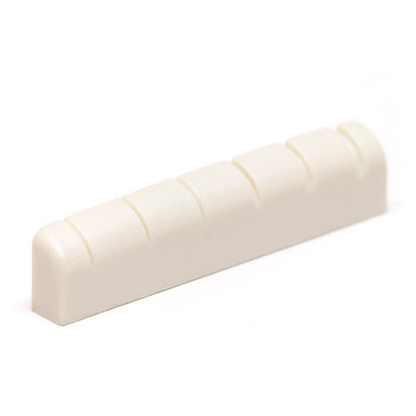 Graph Tech Graph Tech PQ-6010-00 Tusq Nut Slotted Jumbo Gibson Style White