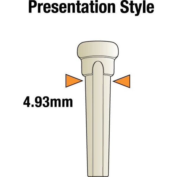 Graph Tech Graph Tech TUSQ Presentation Bridge Pins White