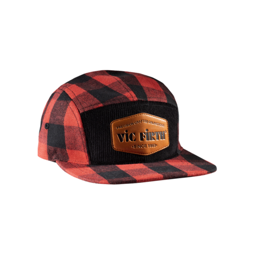 Vic Firth Vic Firth 5 Panel Flannel Camp Hat