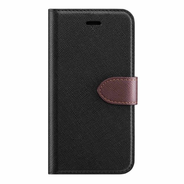 Blu Element 2 in 1 Folio Case Black/Brown for iPhone SE 2020/8/7
