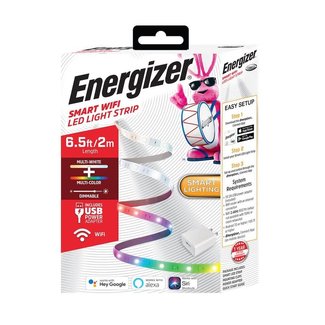 Energizer Energizer Smart 2M LED RGB Light with Wall Adapter
