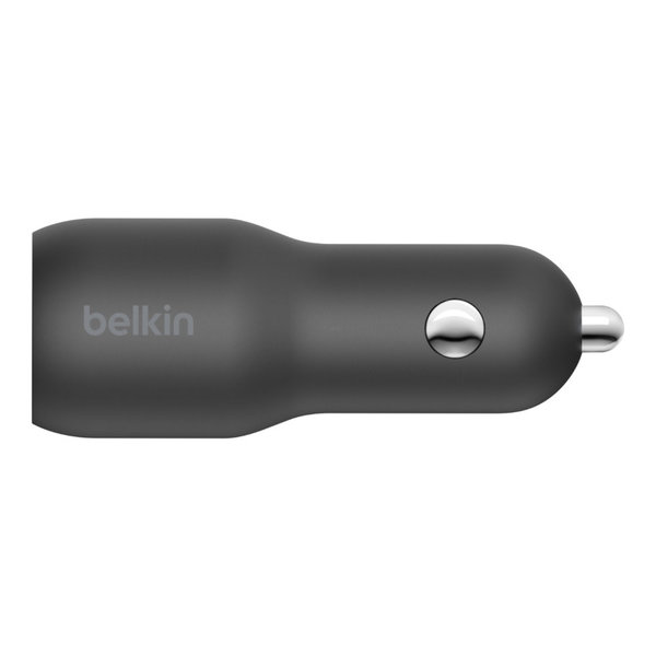 Belkin *CL Belkin Car Charger BOOSTCHARGE Dual with PPS 37W Black