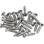 Fender Fender Pickguard/Control Plate Mounting Screws 24 Chrome