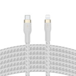 Belkin Belkin BOOSTCHARGE PRO Flex USB-C Charge/Sync Cable with Lightning Connector 6ft White