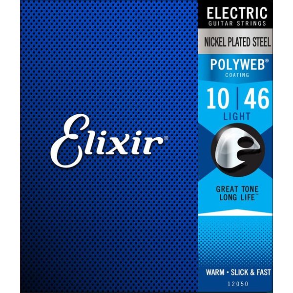 Elixir Elixir 12050 Nickel Plated Steel With Polyweb Coating Electric Strings Light 10-46