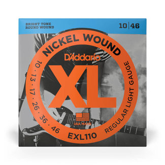 D'Addario D’Addario EXL110 Nickel Wound XL Electric Strings Light 10-46