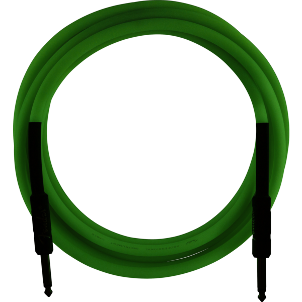 Fender Fender Professional Glow in the Dark Cable Green 10'