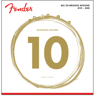 Fender Fender 80/20 Bronze Acoustic Strings Extra Light 10-48