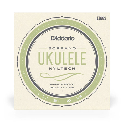 D'Addario D’addario EJ88S Nyltech Ukulele Soprano Strings