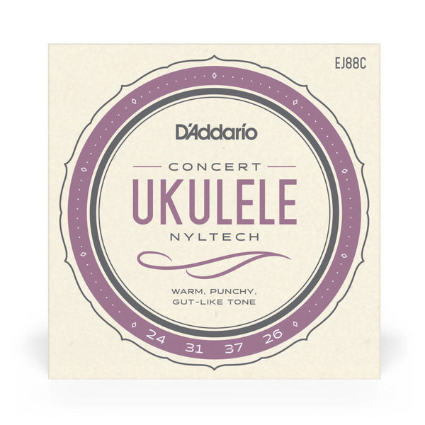 D'Addario D’addario EJ88C Nyltech Ukulele Concert Strings