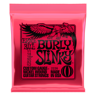 Ernie Ball Ernie Ball 2226 Burly Slinky Nickel Wound Electric Strings Custom 11-52