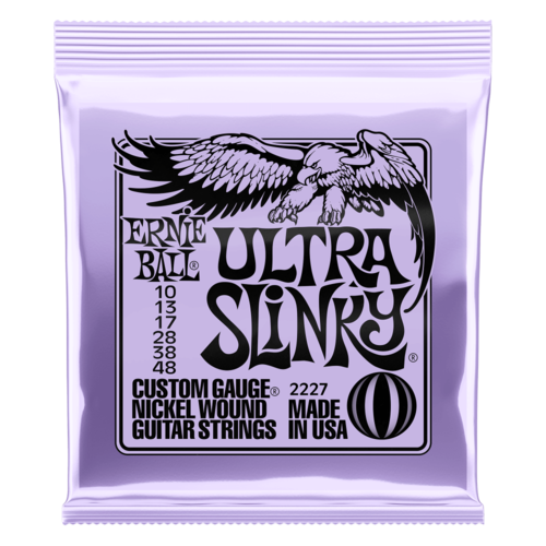 Ernie Ball Ernie Ball 2227 Ultra Slinky Nickel Wound Electric Strings Custom 10-48