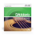 D'Addario D’Addario Ej18 Phosphor Bronze Acoustic Strings Heavy 14-59