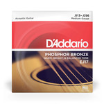 D'Addario D’Addario EJ17 Phosphor Bronze Acoustic Strings Medium 13-56
