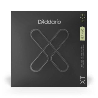 D'Addario D'Addario XTJ0920 XT Nickel-Plated Steel Banjo Strings Light 9-20