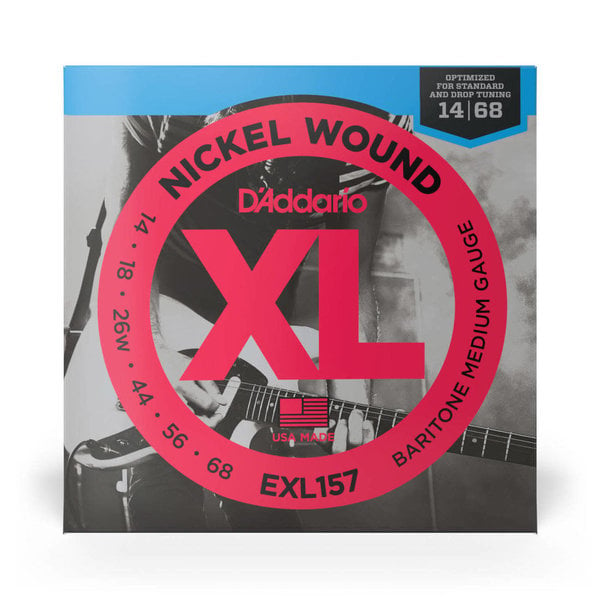 D'Addario D’Addario EXL157 Nickel Wound Baritone Strings Medium 14-68