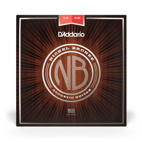 D'Addario D’Addario NB1356 Nickel Bronze Acoustic Strings Medium 13-56