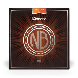 D'Addario D'addario NB1047 Nickel Bronze Acoustic Strings Extra Light 10-47
