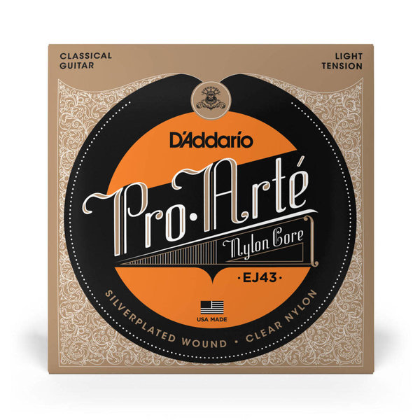 D'Addario D'addario EJ43 Pro Arte Silverplated Classical Strings Light Tension