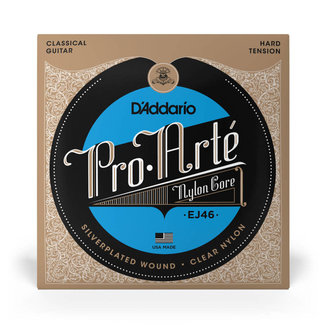 D'Addario D'Addario EJ46 Pro Arte Silverplated Classical Strings Hard Tension