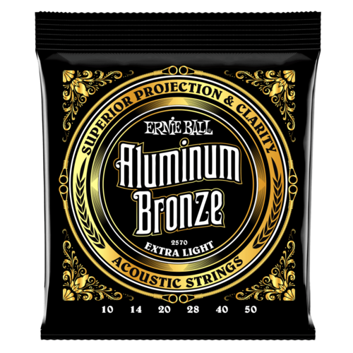 Ernie Ball Ernie Ball 2570 Aluminum Bronze Acoustic Strings Extra Light 10-50