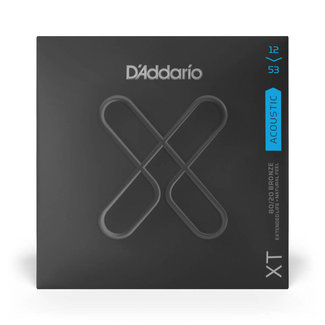 D'Addario D’Addario XTABR1253 XT 80/20 Bronze Acoustic Strings Light 12-53