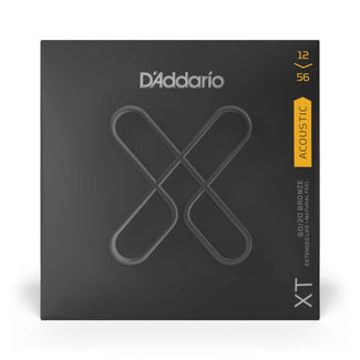 D'Addario D’Addario XTABR1256 XT 80/20 Bronze Acoustic Strings Light/Medium 12-56