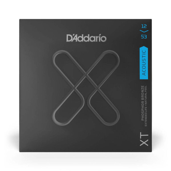 D'Addario D’Addario XTAPB1253 XT Phosphor Bronze Acoustic Strings 12-53