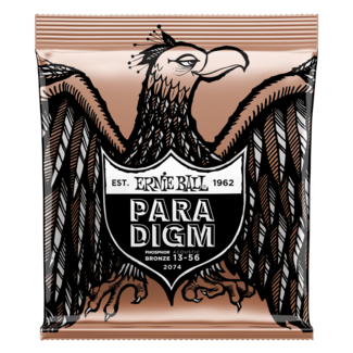 Ernie Ball *Ernie Ball 2074 Phosphor Bronze Paradigm Acoustic Strings 13-56