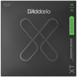 D'Addario D'Addario XTAPB1670 XT Phosphor Bronze Baritone Acoustic Strings 16-70