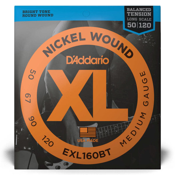 D'Addario D’Addario EXL160BT XL Nickel Wound Bass Strings 50 - 120