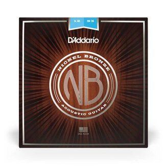 D'Addario D’Addario NB1253 Nickel Bronze Acoustic Strings Light 12-53
