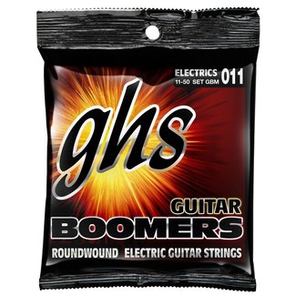 GHS GHS GBM Boomers Roundwound Electric Strings Medium 11-50