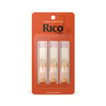 D'Addario RKA0330 Rico Tenor Saxophone Unfiled Reeds Strength 3.0 (3-Pack)