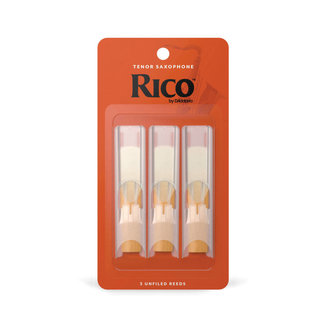 D'Addario RKA0320 Rico Tenor Sax Unfiled Reeds Strength 2.0 (3-Pack)