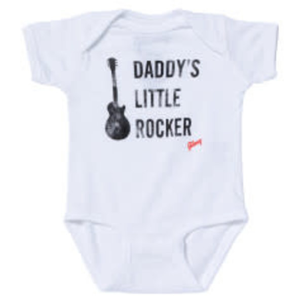Gibson Daddy's little Rocker Les Paul Onesie