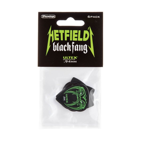 Jim Dunlop Dunlop PH112P94 Hetfield Black Fang Guitar Picks .94mm (6-Pack)